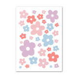 Roomtery Light Purple Butterflies Canvas Posters, view 6