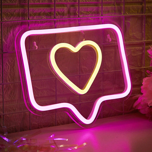 Roomtery Like Button LED Neon Sign