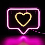 Roomtery Like Button LED Neon Sign, view 4