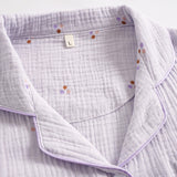 Roomtery Long-Sleeve Pastel Purple Pajama Set, view 2