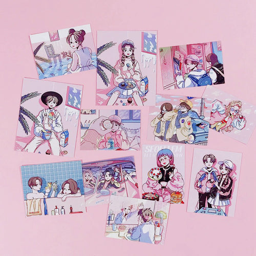 Roomtery Love Story Poster Card Pack