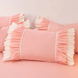 Roomtery Lush Ruffled Coquette Aesthetic Bedding Set, view 2