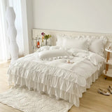 Roomtery Lush Ruffles Duvet Cover Set, view 5
