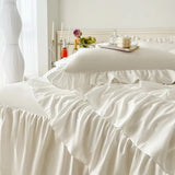 Roomtery Lush Ruffles Duvet Cover Set, view 6