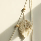 Roomtery Macrame Leaf Tassels Wall Hanging Decor, view 3