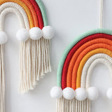 Roomtery Macrame Rainbow Wall Decor, view 2