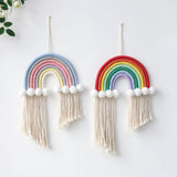 Roomtery Macrame Rainbow Wall Decor, view 4