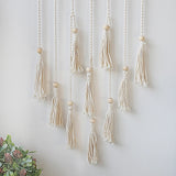Roomtery Macrame Wall Hanging Photo Display, view 4