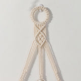 Roomtery Macrame Wall Hanging Simple Mirror, view 3