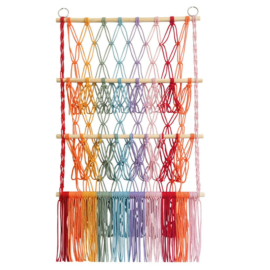 Roomtery Macrame Wall Hanging Toy Storage Net