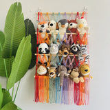 Roomtery Macrame Wall Hanging Toy Storage Net, view 2