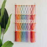 Roomtery Macrame Wall Hanging Toy Storage Net, view 3
