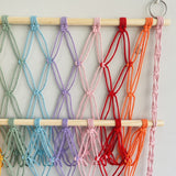 Roomtery Macrame Wall Hanging Toy Storage Net, view 4