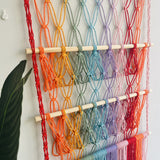 Roomtery Macrame Wall Hanging Toy Storage Net, view 5