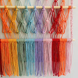 Roomtery Macrame Wall Hanging Toy Storage Net, view 6
