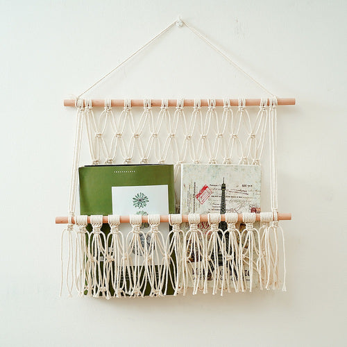 Roomtery Macrame Wall Pocket