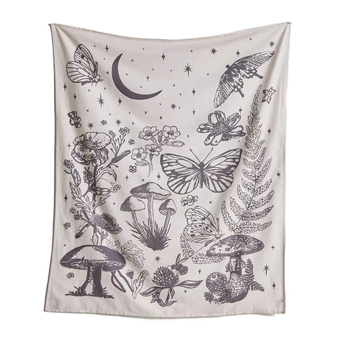 Roomtery Magic Forest Night Tapestry