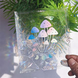 Roomtery Magic Mushrooms Sun Catcher Stickers, view 5