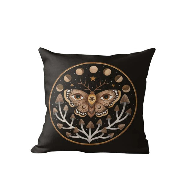 Roomtery Magic Night Moth Pillow Covers