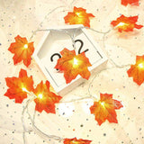 Roomtery Maple Leaves Fall String Lights, view 3