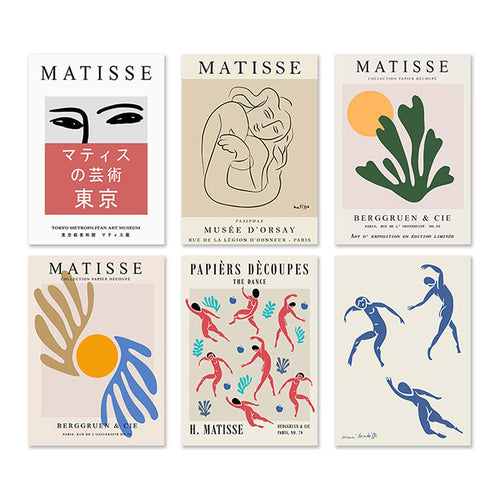 Roomtery Matisse Abstractions Canvas Posters