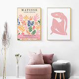Roomtery Matisse La Gerbe Prints Canvas Posters, view 2