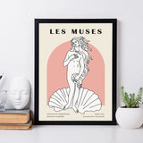 Roomtery Matisse & Les Muses Gallery Wall Canvas Posters, view 3