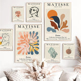 Roomtery Matisse Outline Canvas Posters, view 2
