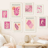 Roomtery Matisse Purple Cut Outs Canvas Posters, view 2