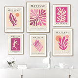 Roomtery Matisse Purple Cut Outs Canvas Posters, view 3