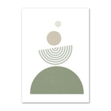 Roomtery Matisse Sage Green Canvas Posters, view 5