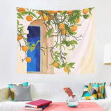 Roomtery Mediterranean Mandarins Tapestry, view 2