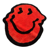 Roomtery Melted Smiley Fluffy Rug, view 3