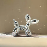 Roomtery Mini Disco Balloon Dog Decor Sculpture, view 3