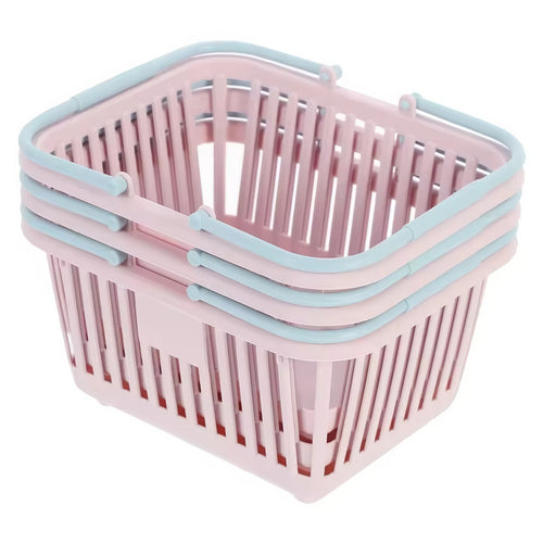 Roomtery Mini Pastel Storage Shopping Basket