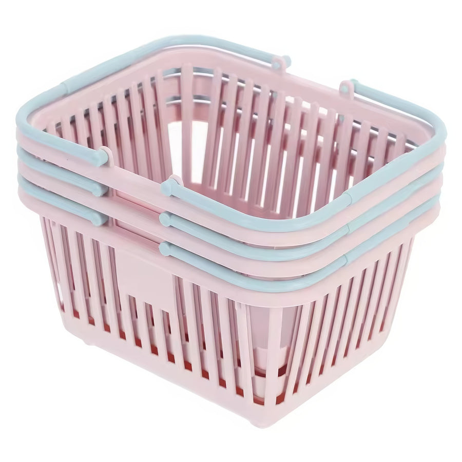 Roomtery Mini Pastel Storage Shopping Basket