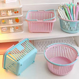 Roomtery Mini Pastel Storage Shopping Basket, view 3