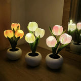 Roomtery Mini Potted Tulip LED Night Light, view 4