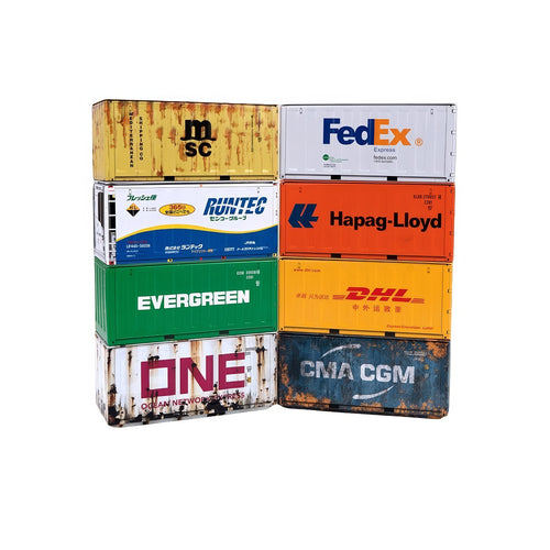 Roomtery Mini Shipping Container Desk Storage Box