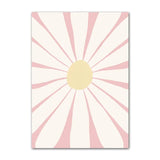 Roomtery Minimalist Aesthetic Pastel Flowers Canvas Posters, view 4