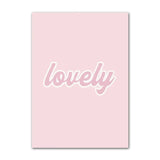 Roomtery Minimalist Aesthetic Pastel Flowers Canvas Posters, view 5