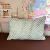 Roomtery Mint Green Brown Polka Dot Bedding Set, view 4