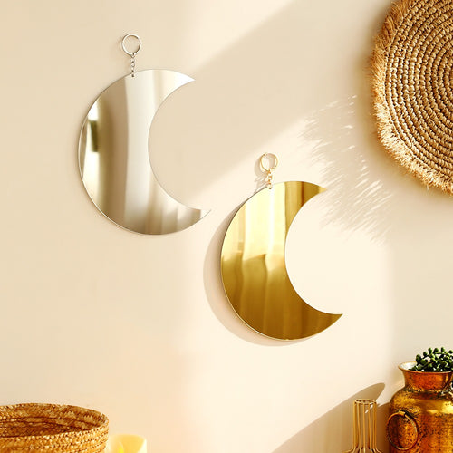 Roomtery Mirror Moon Wall Decor