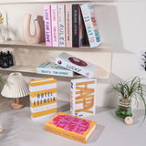 Roomtery Modern Decorative Faux Book Storage Box, view 3