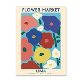 Roomtery Modern Flower Market Canvas Posters, view 6