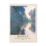 Roomtery Monet Scenery Art Canvas Posters, view 3