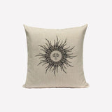 Roomtery Monochrome Sun & Moon Cushion Covers, view 4