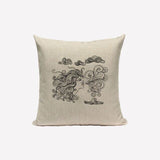 Roomtery Monochrome Sun & Moon Cushion Covers, view 6