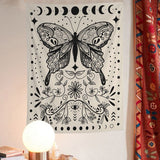 Roomtery Moon Butterfly Tapestry, view 3