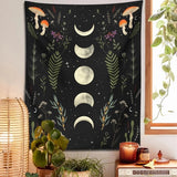Roomtery Moon Garden Mushrooms Tapestry, view 3